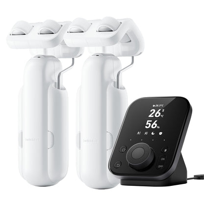 SwitchBot Smart Automatic Curtain Opener 2 Pack with Hub3, App/Timer Control, Alexa, Google Home & HomeKit Compatible